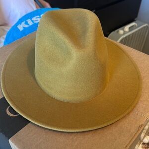 Gigi Pip Mustard Fedora